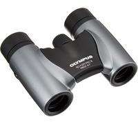 Olympus Binoculares 10x21 RC II Slim color plateado oscuro, con funda