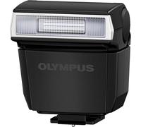 Olympus FL-LM3 Flash Compacto con Cabezal Giratorio - TTL inalámbrico | Accesorio original Olympus, reemplazo para OM-D E-M5 Mark II, resistente al polvo y salpicaduras, control remoto
