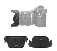 Olympus Lh 66 Reemplazo Olympus 12 40Mm F2.8 Pro Lens Hood Plástico Negro Lh 66 Camera Mount Lens Hood para Olympus M.Zuiko Ed 12 40Mm F2.8 Lens
