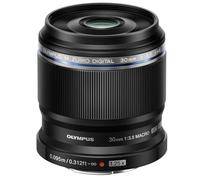 Olympus M.Zuiko Digital ED 30mm f/3.5 Lente Macro para Micro Cuatro Tercios, Negro