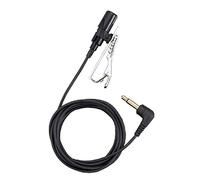 Olympus ME15 - Micrófono de solapa (2.2 ohmios, cable de 1 m, jack de 3.5 mm), color negro
