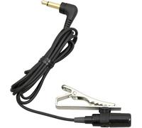 Olympus ME15 Micrófono de Solapa, Micro Corbata para Grabadoras, Jack 3.5 | Mini micrófono condensador profesional con clip, cable de 1 m e impedancia de 2.2 ohmios para grabaciones de audio claras