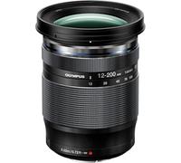 Olympus Objetivo M.Zuiko Digital ED 12-200 mm F3.5-6.3, Zoom estándar, Adecuado para Todas Las cámaras MFT (Modelos Olympus OM-D & Pen, Serie G de Panasonic), Negro
