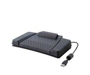 Olympus Olympus RS31N Pedal USB Pedal USB ergonómico con 4 botones, tapete antideslizante y cable largo para controlar fácilmente su software de