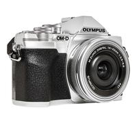Olympus OM-D E-M10 Mark IV plateada + objetivo M.Zuiko Digital 14-42 mm II nuevo