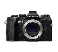 Olympus OM-D E-M5 Mark III Micro Four Thirds carcasa de la cámara, sensor de 20 MP, estabilizador de imagen de 5 ejes, potente autofoco, visor electrónico OLED, vídeo 4K, WLAN, Bluetooth, negro