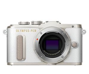 Olympus Pen E-PL8 - Cámara Evil de 16 MP (Pantalla táctil abatible de 3", estabilizador, vídeo FullHD, WiFi) Blanco