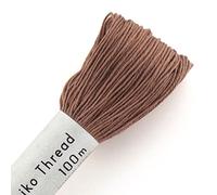Olympus Sashiko Hilo 100 m madeja col.114 - Marrón claro - Bordado japonés y acolchado