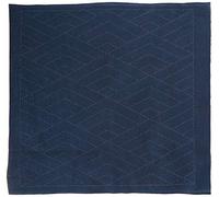 Olympus Sashiko Samp Hishi-seikaiha Na Tela, Algodón, añil