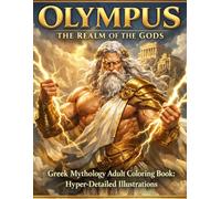 OLYMPUS: The Realm of the Gods: Greek Mythology Adult Coloring Book: 50+ Hyper-Detailed Illustrations of Gods, Goddesses, Mythical Creatures, and ... Relief and Relaxation (Cores da Cultura)