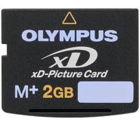 Olympus xD-Picture Card Type My - Tarjeta de Memoria (2 GB, 3.3V, 2g, 20 x 25 x 1,7 mm), Color Negro