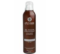 O'LYSEE Gel de ducha extra espumante - Limpiador corporal ultrasuave - Perfumes haba de Tonka, té blanco, flor de cerezo, sándalo, monoi - Formato 200 ml (Feve de Tonka)