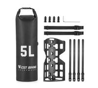 OLYSPM Bolsa Bicicleta,Bolsa para Bicicleta Impermeable Que se Fija al Cuadro,Horquilla Delantera y Trasera,Bolsas Bici Compatible con Todos los Tipos