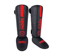 OLYSPM Espinilleras Kick Boxing,Espinilleras Muay Thai con Forro Amortiguador para Proteger Las Pantorrillas y los Pies,Espinilleras MMA para Boxeo,Sparring,Kickboxing,Karate