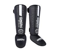 OLYSPM Espinilleras Kick Boxing,Espinilleras Muay Thai con Forro Amortiguador para Proteger Las Pantorrillas y los Pies,Espinilleras MMA para Boxeo,Sparring,Kickboxing,Karate