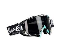 OLYSPM Gafas Motocross,Gafas MTB con Lentes de PC y Montura de TPU,Gafas Moto Anti-Empañamiento y Protección UV para Motocicleta,Carreras,Off-Road,UTV,BMX