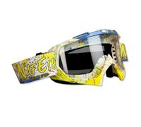 OLYSPM Gafas Motocross,Gafas MTB con Lentes de PC y Montura de TPU,Gafas Moto Anti-Empañamiento y Protección UV para Motocicleta,Carreras,Off-Road,UTV,BMX