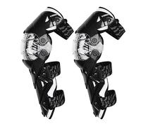 OLYSPM Rodilleras Moto,Rodilleras MTB con Revestimiento Interior Extraíble,Carcasa Protectora de Alta Resistencia,Rodilleras Enduro para Motocross,Bicicleta,Skate,Bicicleta de Montaña