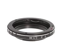 OM-4/3 - Adaptador de montura de lente para Olympus OM a lente 4/3 para Olympus E620 E520 E510 E500 E420 E410 E400 E330 E3 Panasonic L1