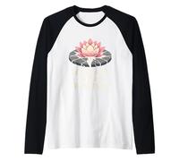 Om and Only Peace Seeker Yoga Vida Consciente Espiritual Camiseta Manga Raglan