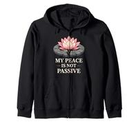 Om and Only Peace Seeker Yoga Vida Consciente Espiritual Sudadera con Capucha