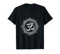 OM Mandala - Ilustración de Tiza, diseño Espiritual Camiseta