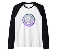 OM Mandala: Peace, Harmony and Spiritual Connection Camiseta Manga Raglan