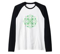 OM Mandala: Peace, Harmony and Spiritual Connection Camiseta Manga Raglan