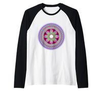 OM Mandala: Peace, Harmony, and Spiritual Connection Camiseta Manga Raglan