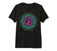 Om Meditations Mandalas Yoga Unisex Camiseta Premium