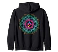 Om Meditations Mandalas Yoga Unisex Sudadera con Capucha