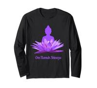 Om Namah Shivaya Camisa Lotus Manga Larga