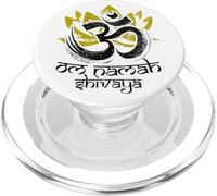 Om Namah Shivaya Yoga Mantra Lord Shiva Hindu AUM Ohm PopSockets PopGrip para MagSafe