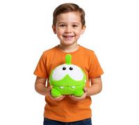 Om Nom Juguete de peluche - Animal de peluche suave de 7.5 pulgadas del juego Cut The Rope - Coleccionable oficial de Zeptolab - Regalo de monstruo verde tierno para niños y fans