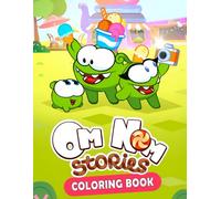 om-nom's Coloring book: Color your Favorite Characters With Many One Sided JUMBO Illustration Pages for Children Kids Girls Boys
