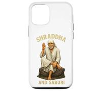 Om Sai Ram | Shirdi Sai Baba | Shraddha y Saburi | Sai Baba Carcasa para iPhone 12/12 Pro