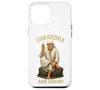 Om Sai Ram | Shirdi Sai Baba | Shraddha y Saburi | Sai Baba Carcasa para iPhone 12 Pro MAX