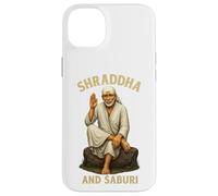 Om Sai Ram | Shirdi Sai Baba | Shraddha y Saburi | Sai Baba Carcasa para iPhone 14 Plus