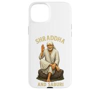 Om Sai Ram | Shirdi Sai Baba | Shraddha y Saburi | Sai Baba Carcasa para iPhone 15 Plus