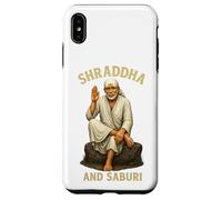 Om Sai Ram | Shirdi Sai Baba | Shraddha y Saburi | Sai Baba Carcasa para iPhone XS MAX