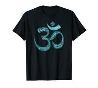 Om Símbolo con meditación, yoga y palabras mindfulness dentro Camiseta