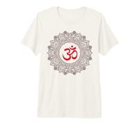 Om Symbol AUM Ohm Mandala Hindú Yoga Meditación Namaste Camiseta Premium