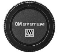 OM System BC-2 Tapa de Cuerpo para Cámaras Micro Four Thirds/MFT | Protección de sensor con acabado mate, branding en relieve y anillo ergonómico - compatible con montura MFT