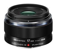 Objetivo OM System M.Zuiko Digital 17 mm f/1,8 II negro de distancia focal fija para montura Micro Cuatro Tercios nuevo