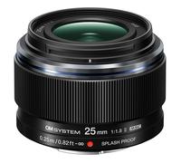 Objetivo OM System M.Zuiko Digital 25 mm f/1,8 II negro de distancia focal fija para montura Micro Cuatro Tercios nuevo
