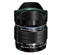 OM SYSTEM Objetivo ojo de pez M.Zuiko Digital ED 8 mm f/1,8 PRO más bolsa Micro Cuatro Tercios