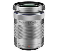 OM SYSTEM Olympus M.Zuiko Digital 40-150mm F4.0-5.6 R Plata para cámara Micro Cuatro Tercios, Lente Zoom 3.75x, Diseño Portátil