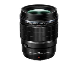 OM SYSTEM Olympus M.Zuiko Digital ED 25mm F1.2 Pro para cámara de Sistema Micro Four Thirds, Lente F1.2 ultrabrillante, diseño Sellado a la Intemperie, Embrague MF, botón L-Fn