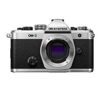OM Digital Solutions OM-3 Cuerpo MILC 20,4 MP CMOS 5184 x 3888 Pixeles Negro, Plata