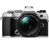 OM System OM-5 Cámara Micro Four Thirds con Objetivo 14-150mm II, Negro | Sensor Live MOS 20 MP, estabilización de 5 ejes, sellado IP53, diseño compacto y ligero para viajes y paisajes.